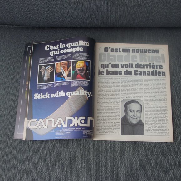 Official magazine of the Montreal Canadiens 1980 w/ Canadiens Pittsburgh Program - Picture 5 of 16